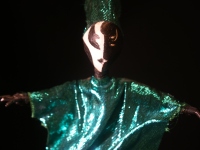 Carnival Emerald Clown (close) from feature film IMAGINATION (2007)