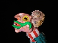 Mustache Puppet (close up) from feature film IMAGINATION (2007)